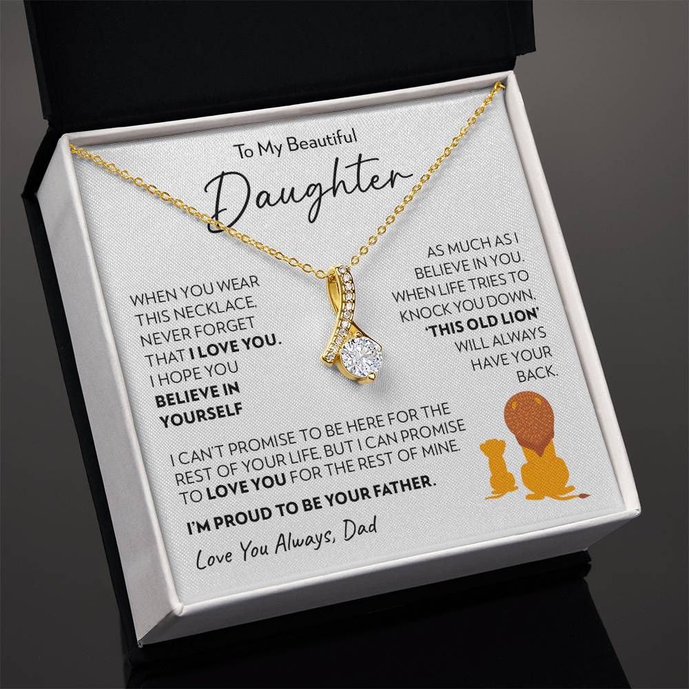 Dad to Daughter - Old Lion - Alluring Beauty
