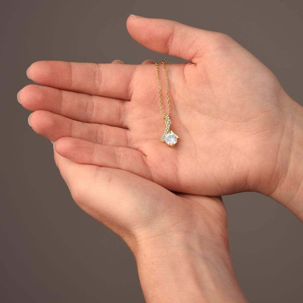 Dad to Daughter - Never Forget That I Love You - Alluring Beauty Necklace