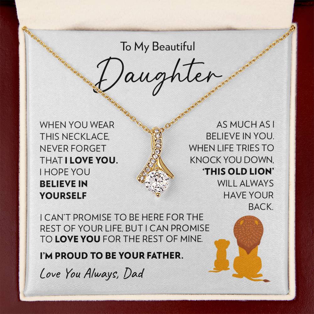 Dad to Daughter - Old Lion - Alluring Beauty