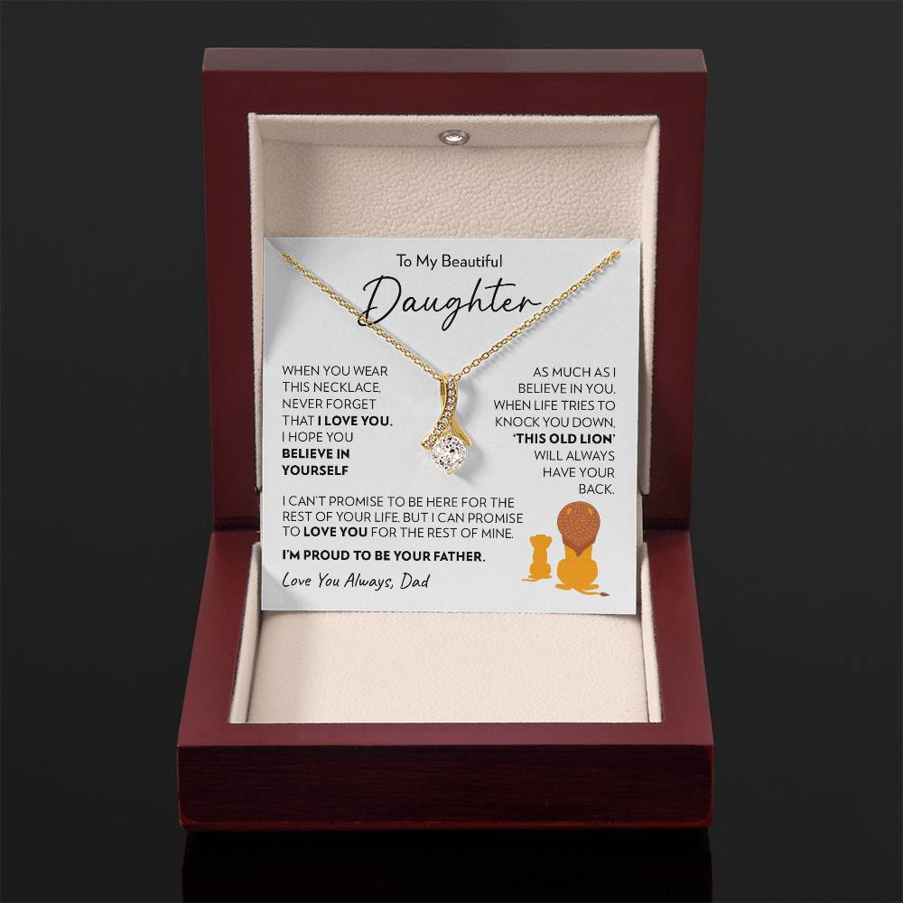 Dad to Daughter - Old Lion - Alluring Beauty