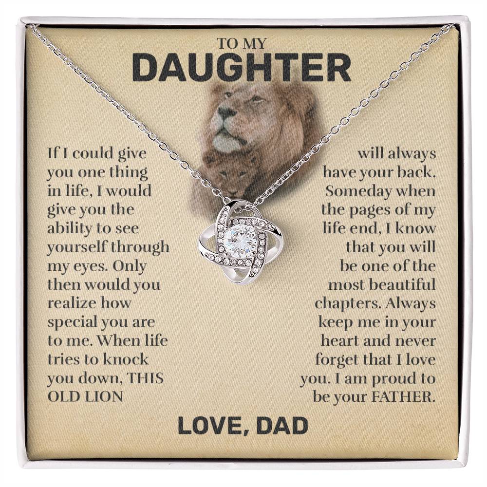To My Daughter (From Dad) - This Old Lion - Love Knot