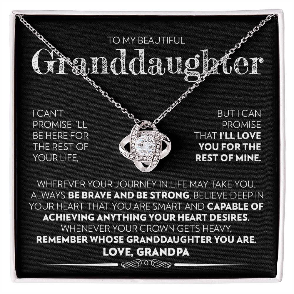 Granddaughter - Promise - Love Knot