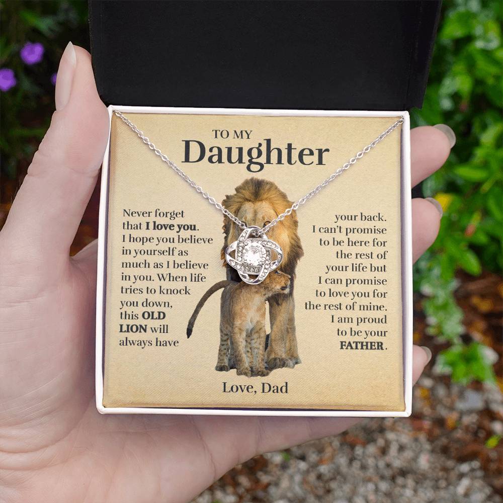 To My Daughter (From Dad) - Proud Old Lion - Love Knot