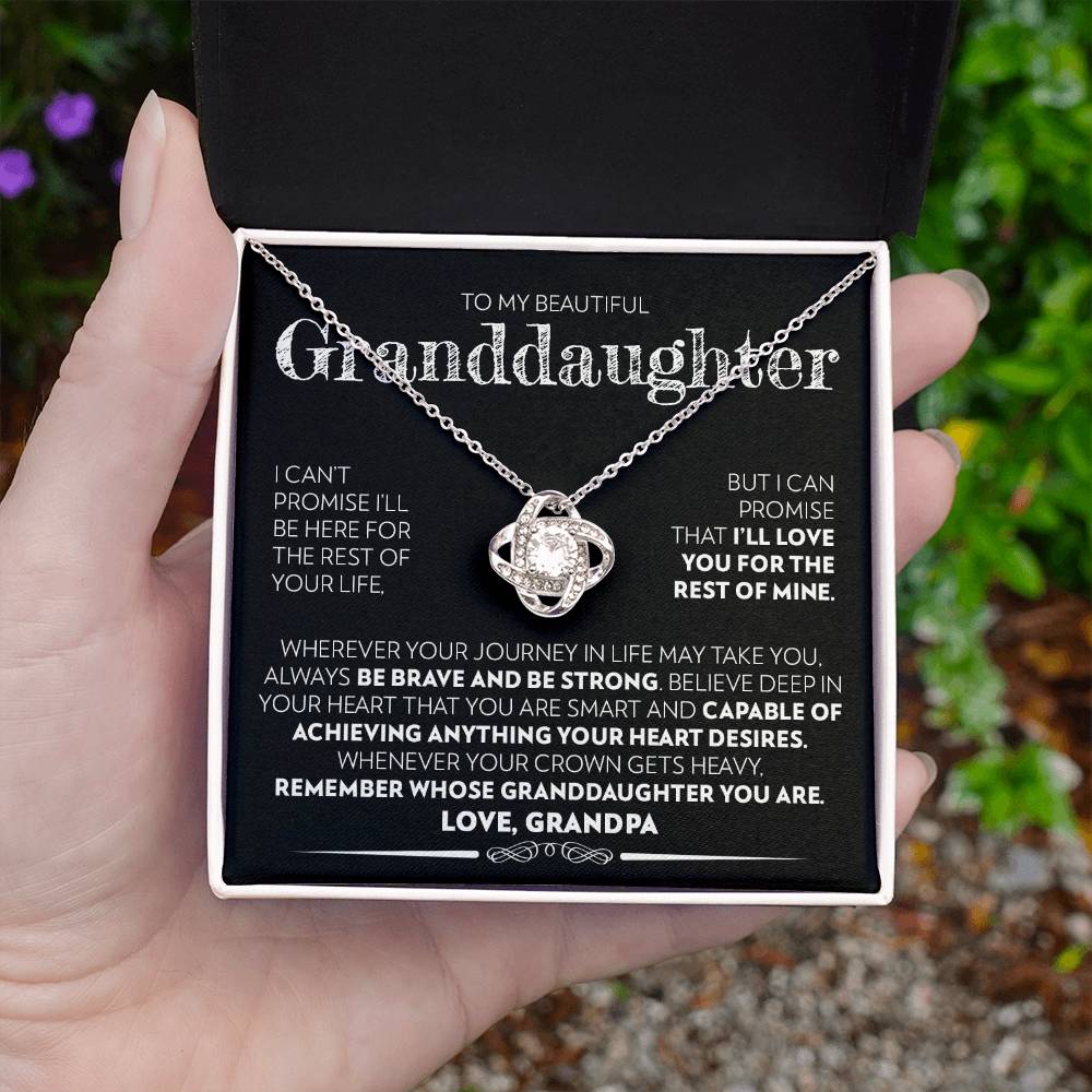 Granddaughter - Promise - Love Knot