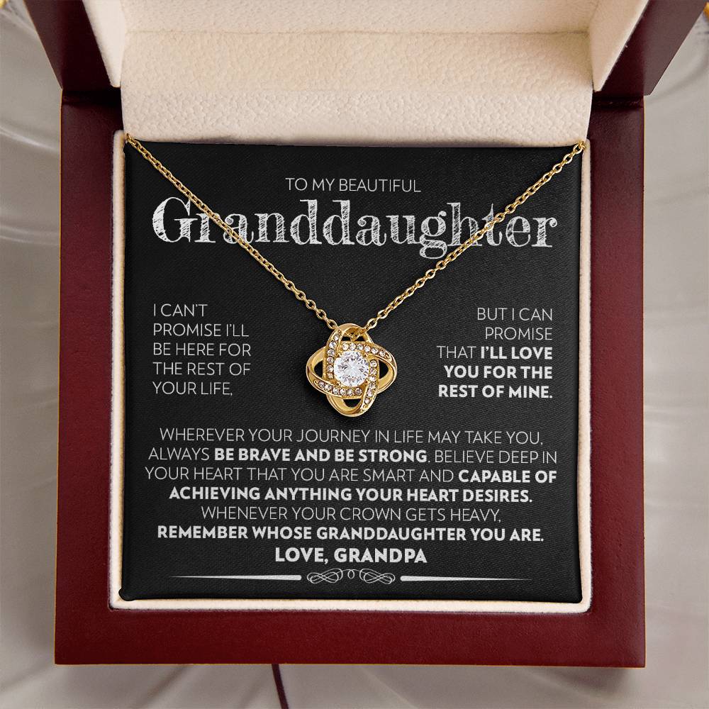 Granddaughter - Promise - Love Knot