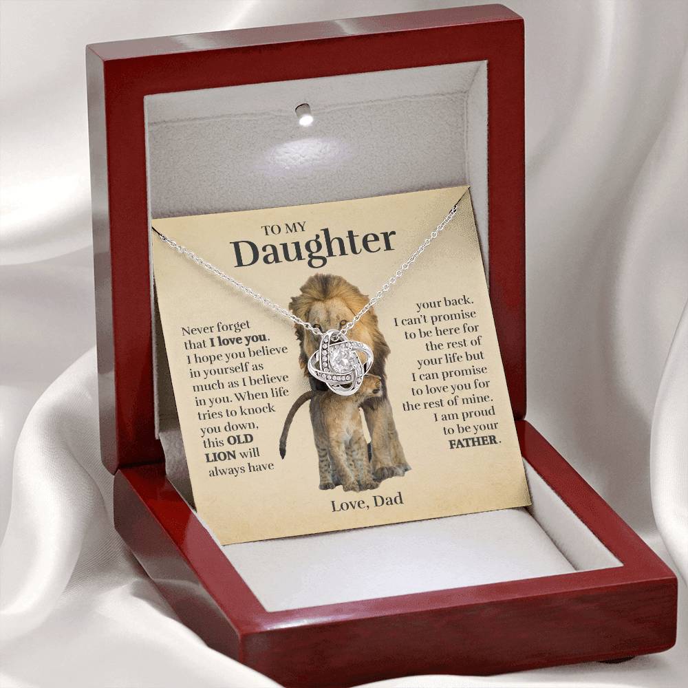 To My Daughter (From Dad) - Proud Old Lion - Love Knot