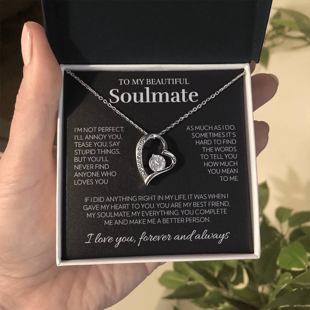 To My Soulmate - I'm Not Perfect - Forever Love