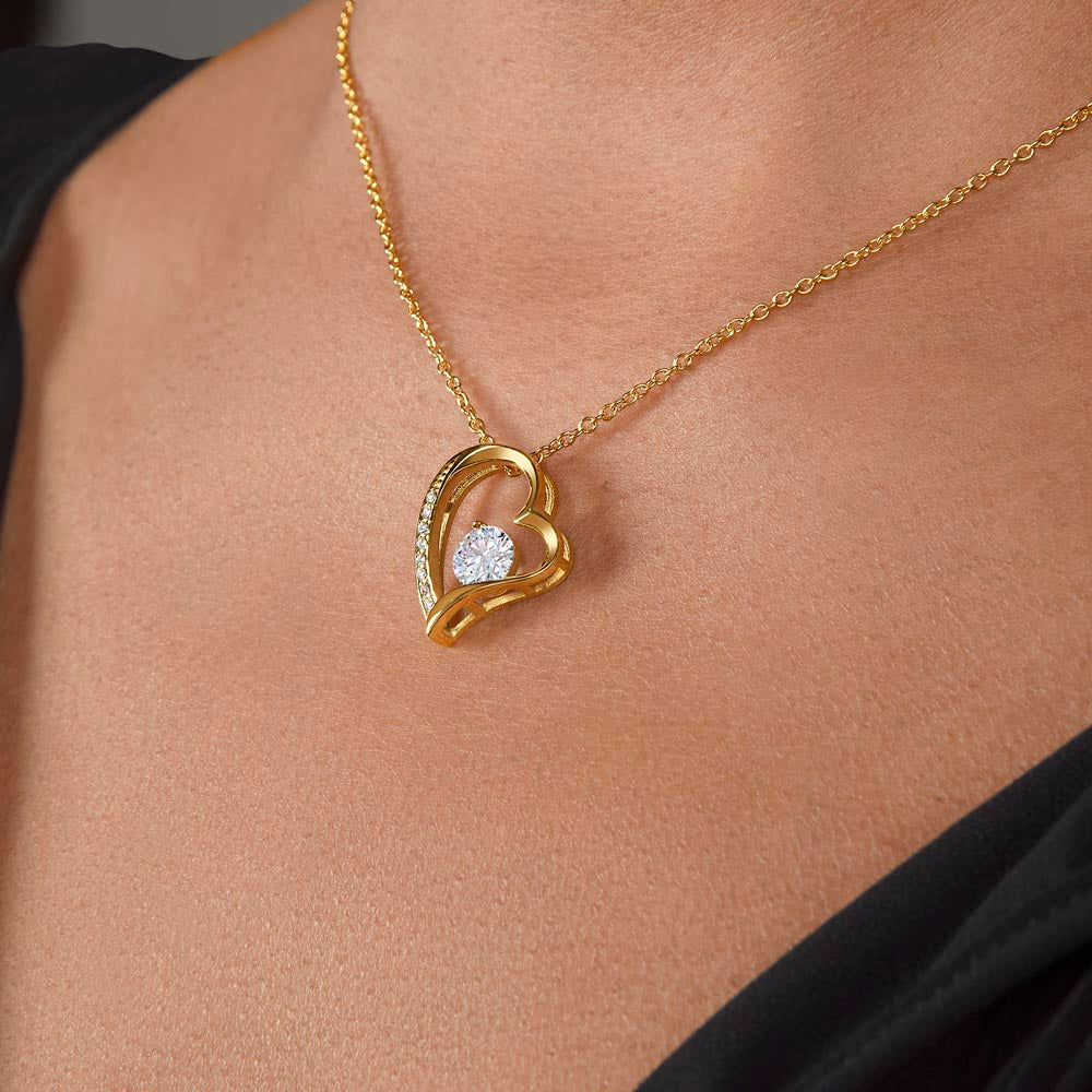 To My Soulmate - In Your Heart - Forever Love Necklace