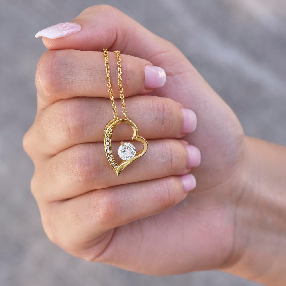 To My Soulmate - In Your Heart - Forever Love Necklace